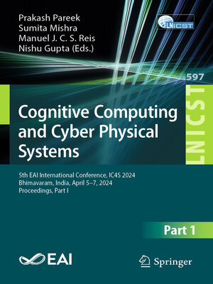 cover image of Cognitive Computing and Cyber Physical Systems